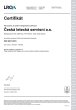 Certifikát kvality podle normy ISO 9001:2015